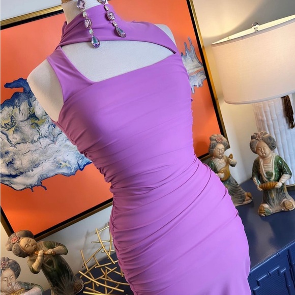 SOLD Canary Designs Cocktail Dress - Picture 3 of 3